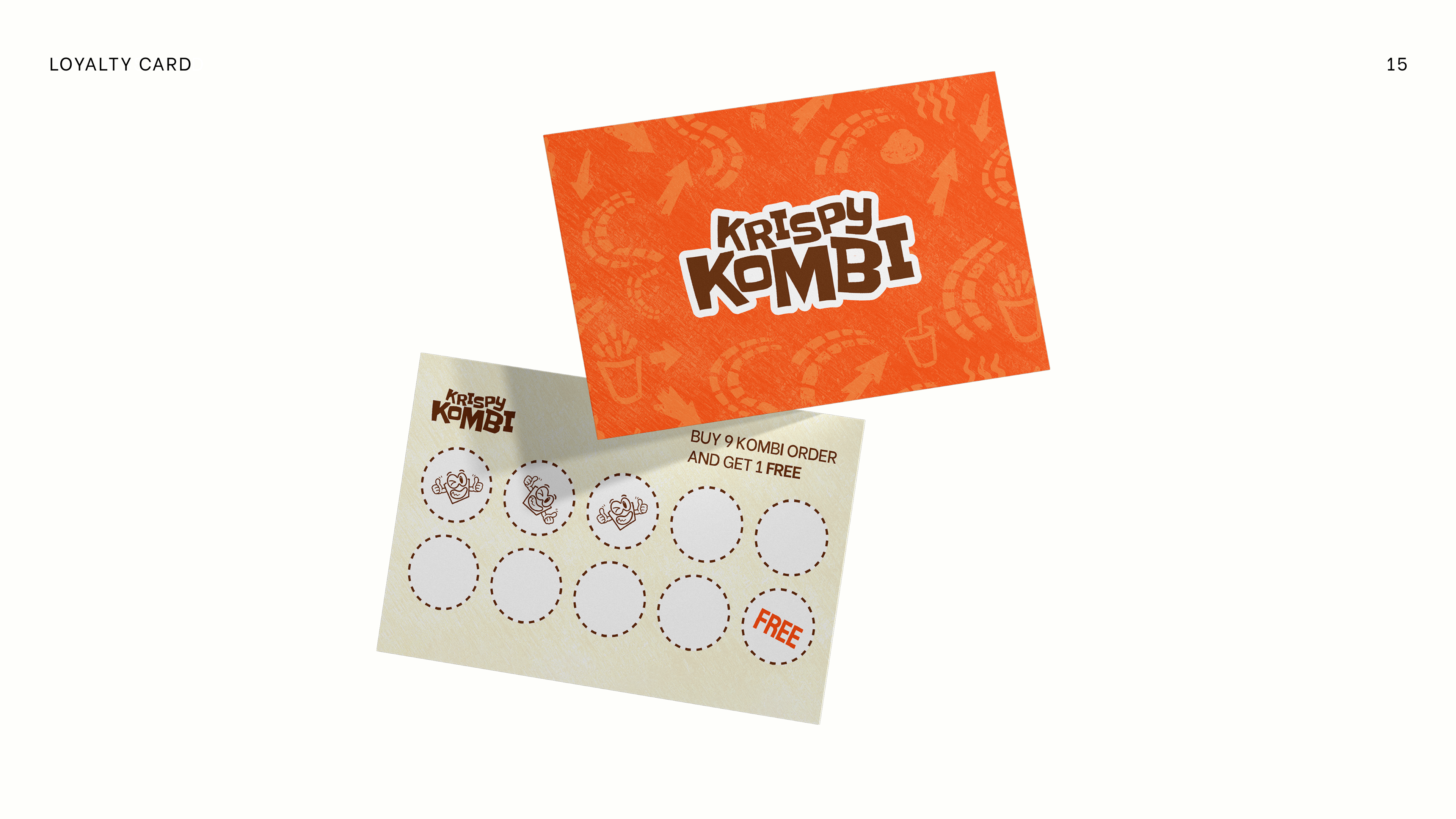 Krispy Kombi Loyalty Card